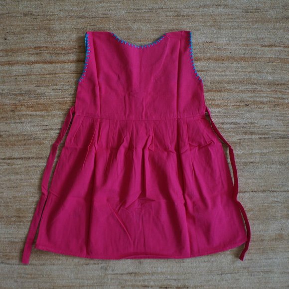 Mexican Girls Dress With Hand Embroidered. - Picture 5 of 8